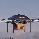 Packages Are Delivered Via Flying Drone